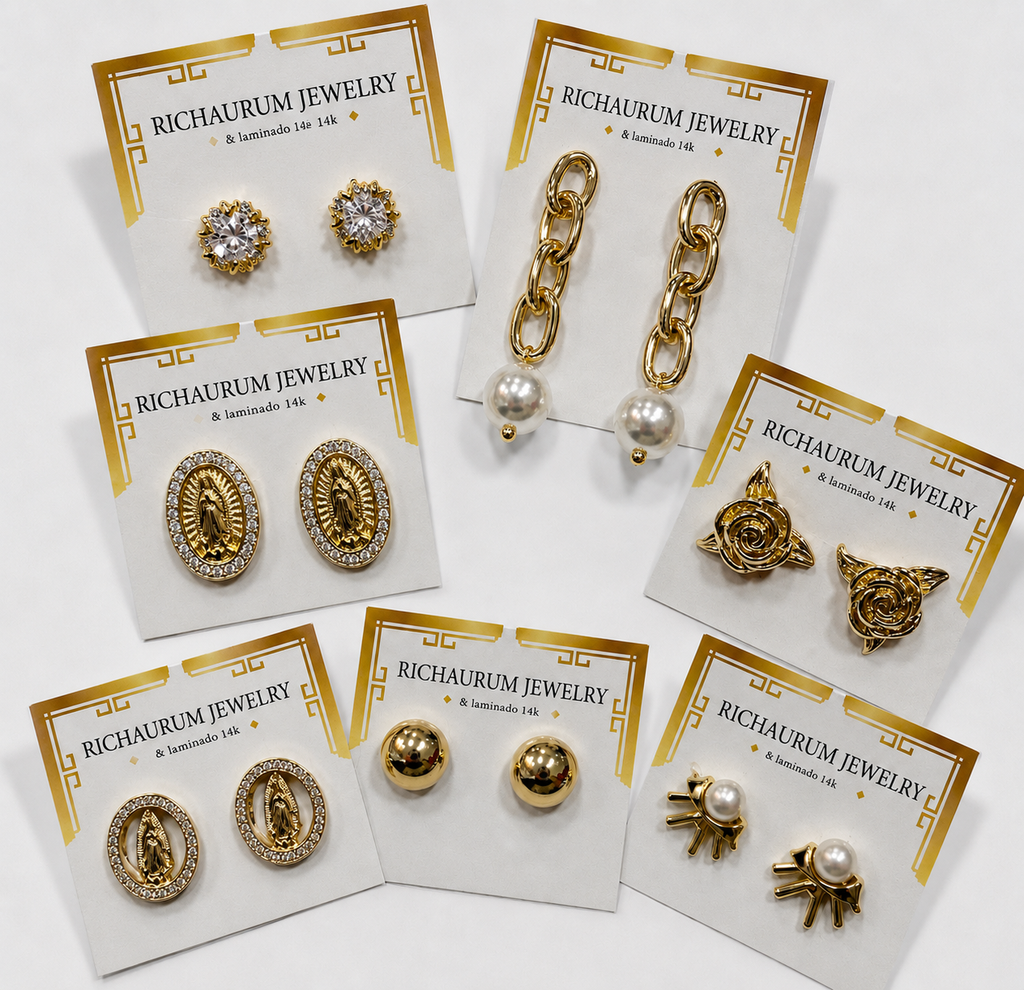 Joyería de oro laminado 14k